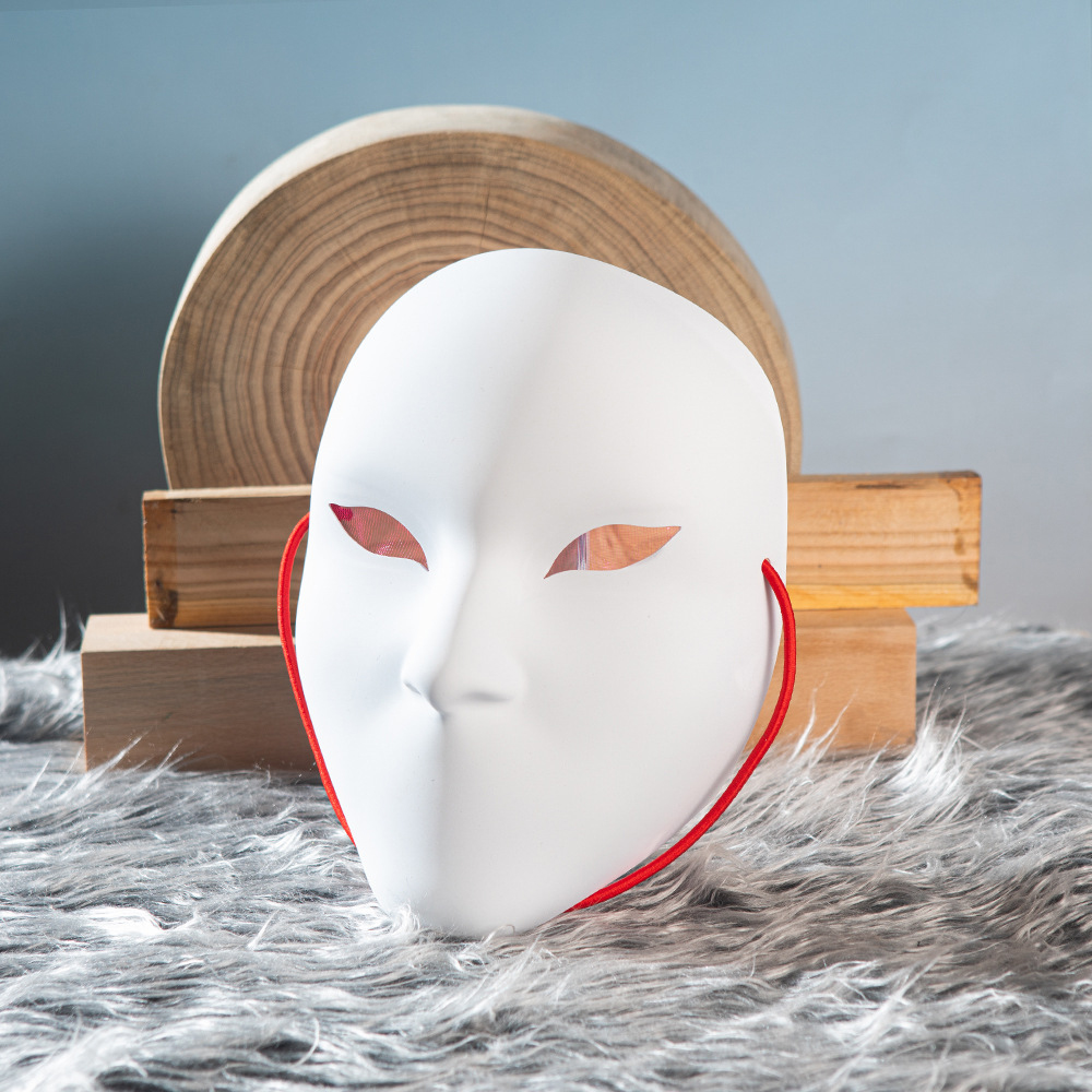 Cosplay Prop Paint - สีขาวว่างเปล่า DIY Art ภาพวาดหน้าปกหน้ากากผู้หญิงผู้ชายฮาโลวีน Masquerade เครื่องแต่งกาย