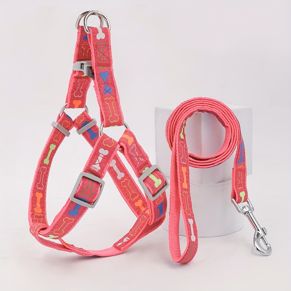 สายรัดอกสุนัขแบบปรับได้พร้อมหั - D Ring Strap บทวิจารณ์และราคา