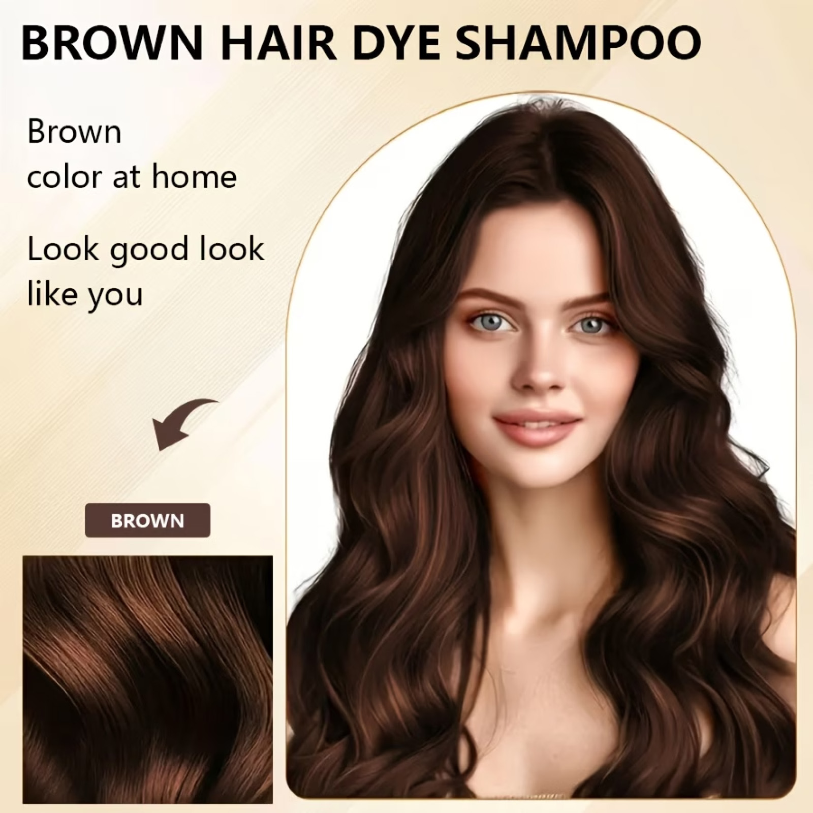 แชมพูย้อมผมสีน้ำตาล 100 มล. คา - Hair Spray Color บทวิจารณ์และราคา