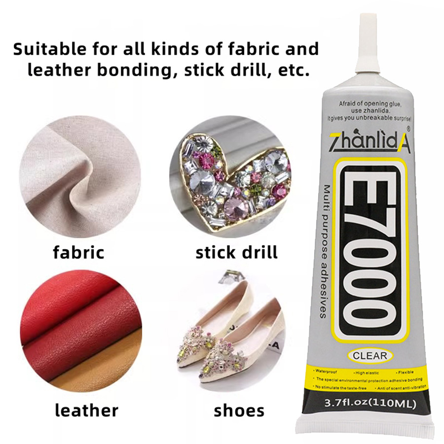 E7000 กาว CLEAR Contact DIY ผ้ - Contact Cement Glue บทวิจารณ์และราคา