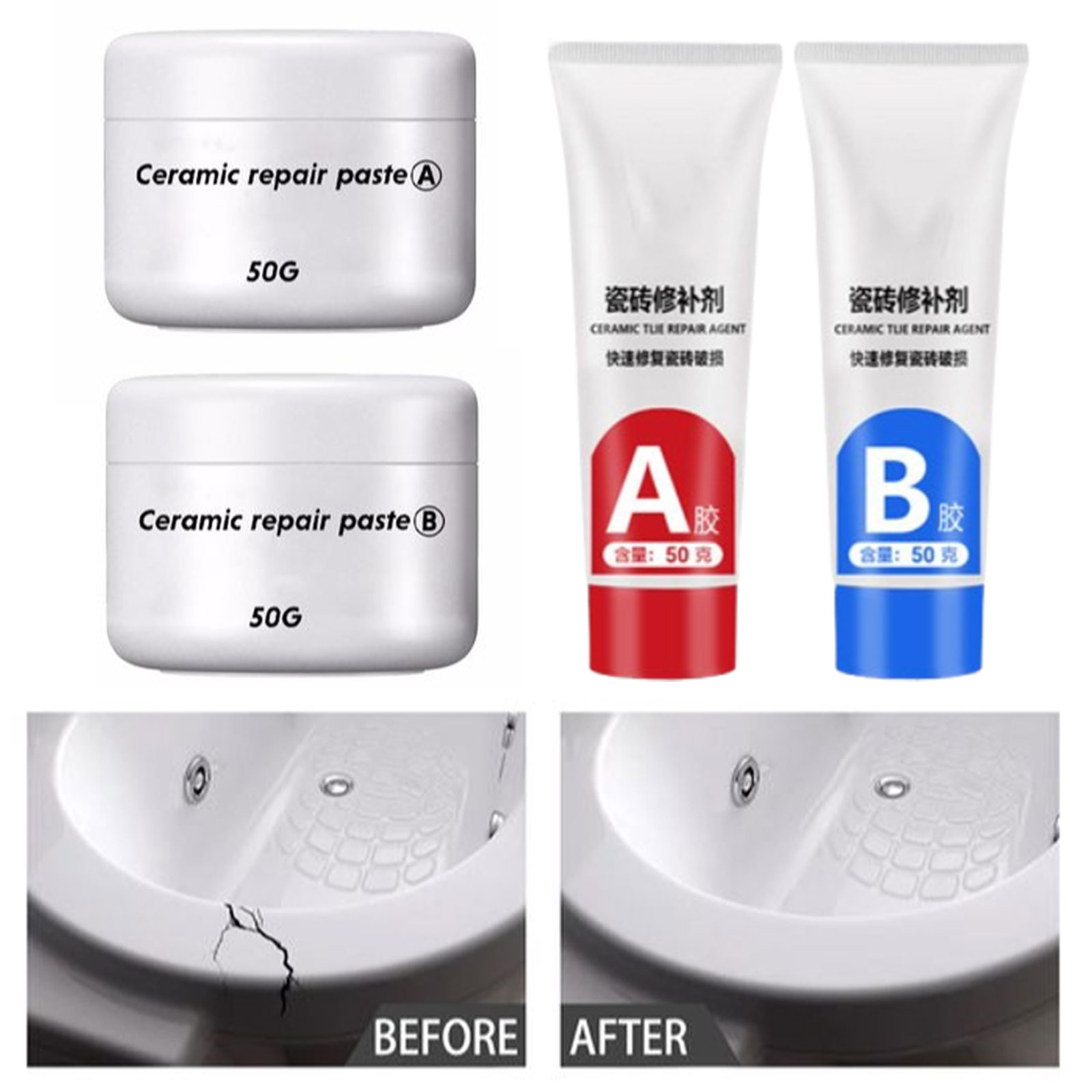 30/100g น้ำยาซ่อมแซมกระเบื้อง  - Contact Cement Glue บทวิจารณ์และราคา