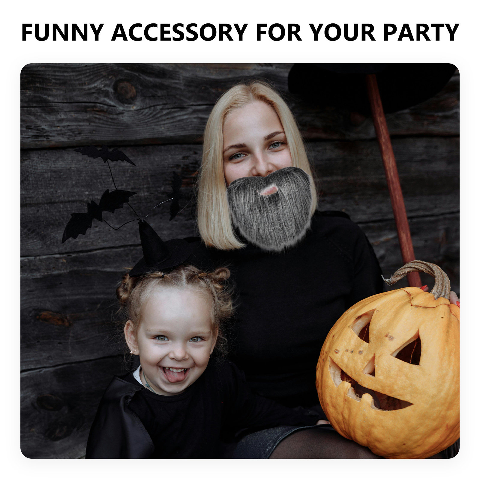 หนวดปลอมเหมือนจริงสำหรับผู้ใหญ - Easy Cosplay Prop บทวิจารณ์และราคา