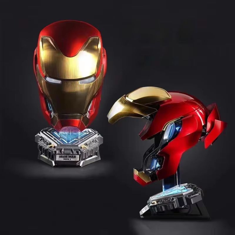 หมวกกันน็อคไอรอนแมน Mk50 แบบสว - Cosplay Fire Prop บทวิจารณ์และราคา