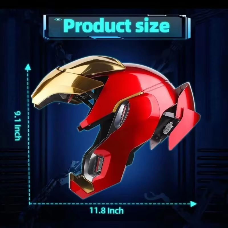 หมวกกันน็อคไอรอนแมน Mk50 แบบสว - Cosplay Fire Prop บทวิจารณ์และราคา