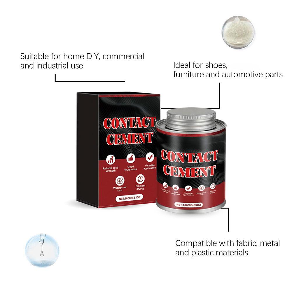 กาวคอนแทคซีเมนต์แห้งเร็ว 100 ก - Contact Cement Glue บทวิจารณ์และราคา