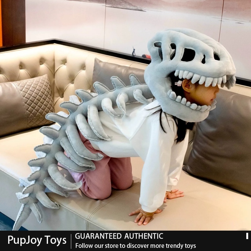 หมวกตุ๊กตาโครงกระดูกไดโนเสาร์แ - Cosplay Fire Prop บทวิจารณ์และราคา