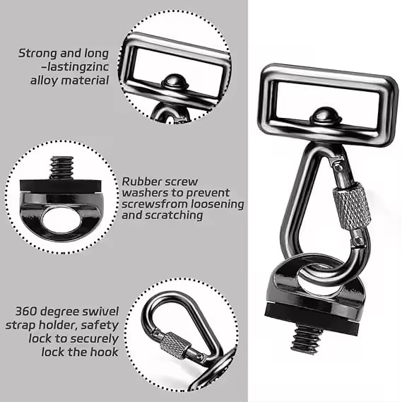 สกรูสายสะพายกล้อง 1/4 นิ้ว พร้ - D Ring Strap บทวิจารณ์และราคา