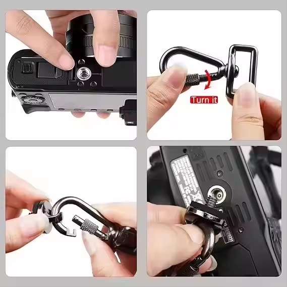 สกรูสายสะพายกล้อง 1/4 นิ้ว พร้ - D Ring Strap บทวิจารณ์และราคา