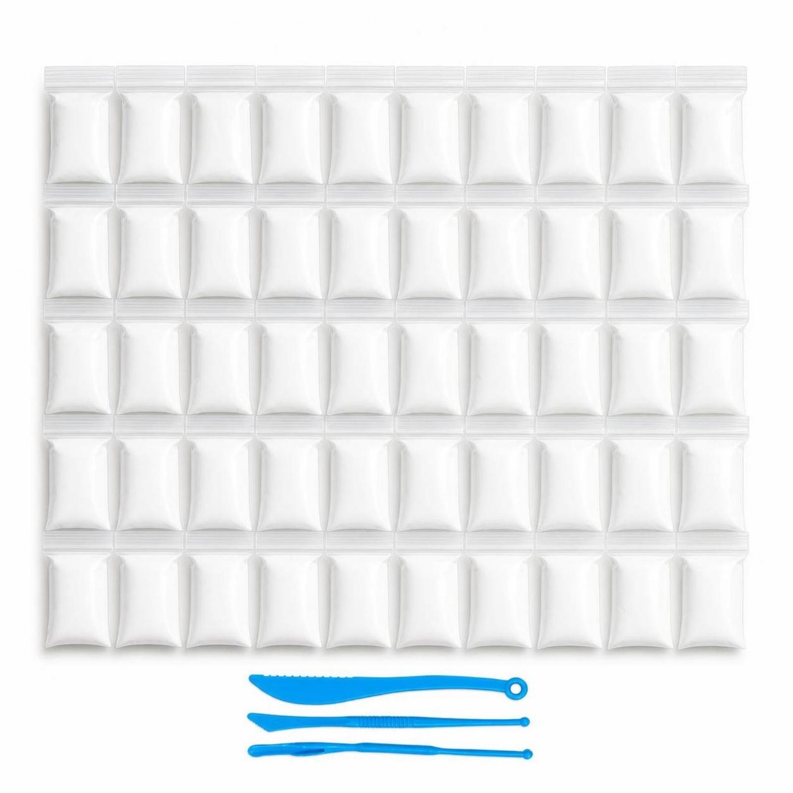 ดินปั้นแห้งเอง 50 ชิ้น ชุดดินป - Foam Clay Sculpt บทวิจารณ์และราคา