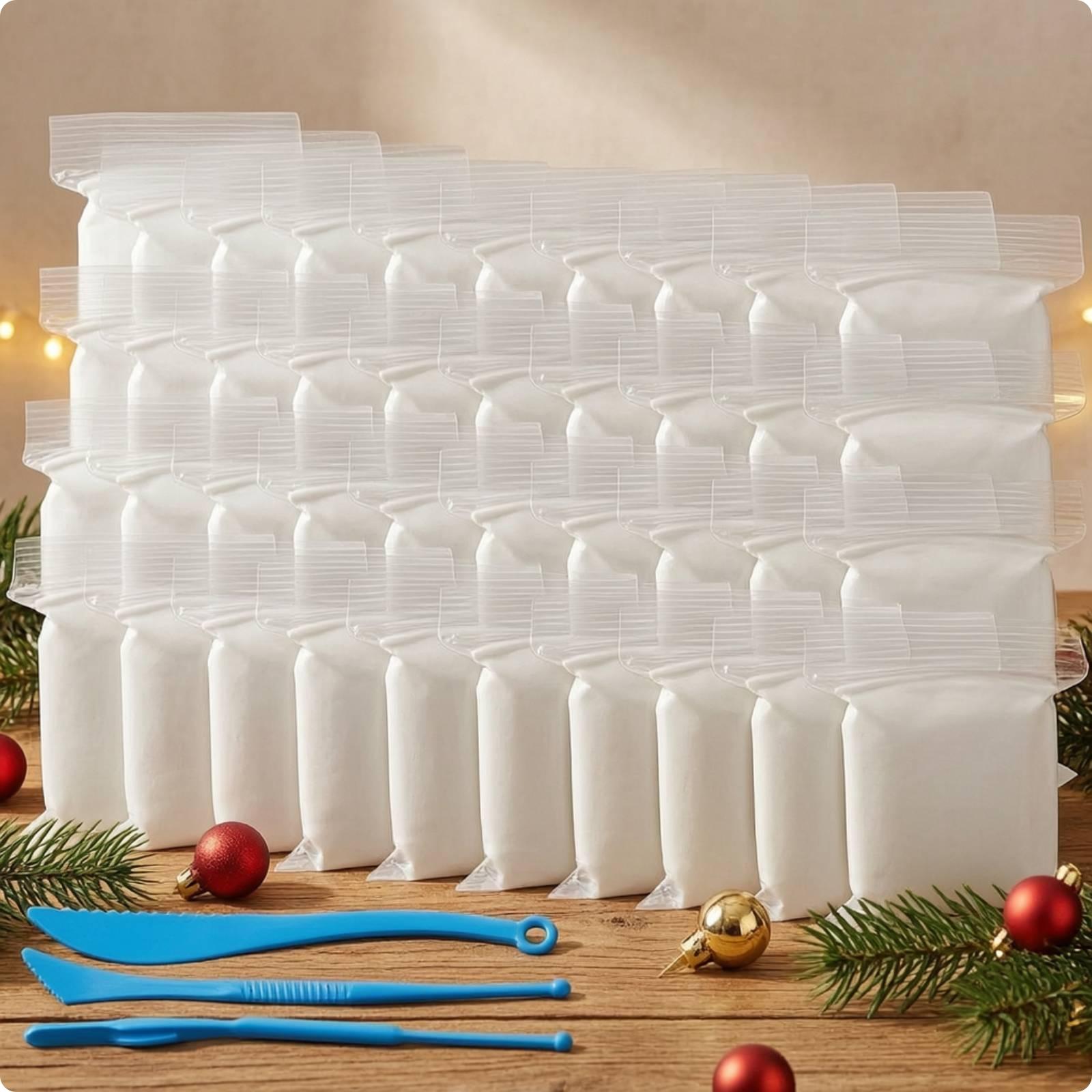 ดินปั้นแห้งเอง 50 ชิ้น ชุดดินป - Foam Clay Sculpt บทวิจารณ์และราคา
