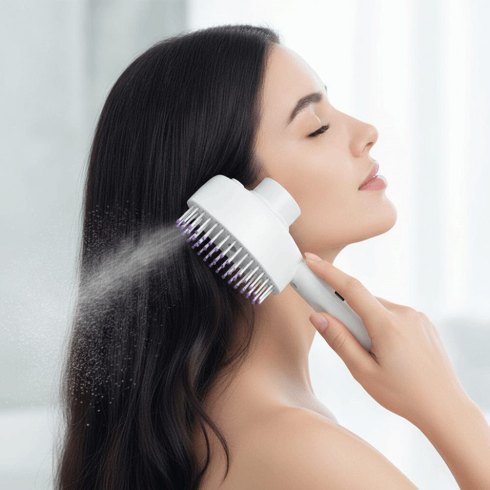 หวีสเปรย์นวดไฟแดงอเนกประสงค์ ป - Hair Spray Color บทวิจารณ์และราคา